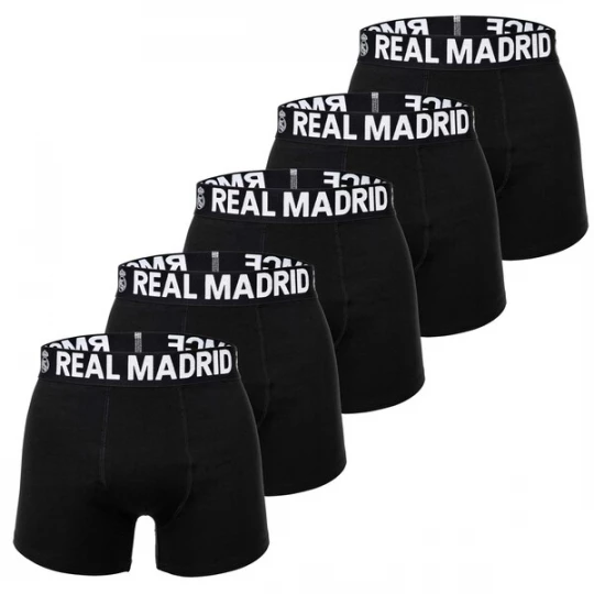Foto van product Real Madrid Boxershorts zwart / wit