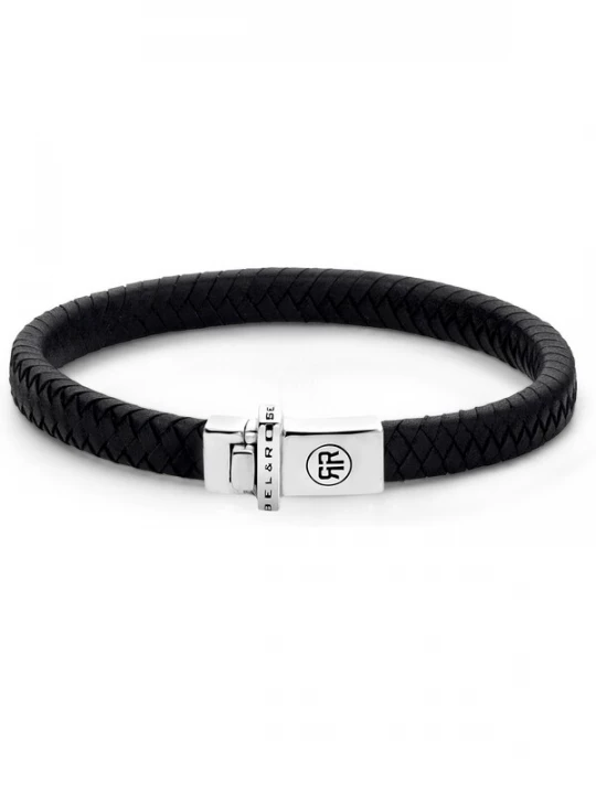 Foto van product Rebel & Rose Armband zwart / zilver