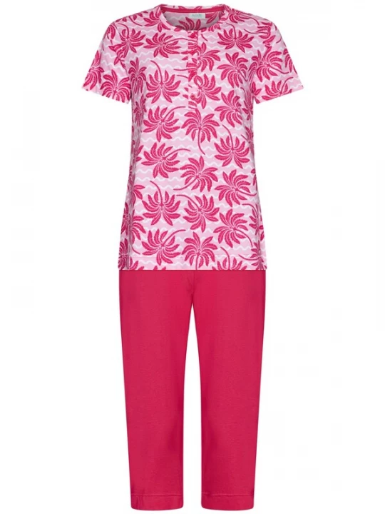 Foto van product Rebelle Pyjama 'Pyjama with 3 / 4 pants' donkerroze