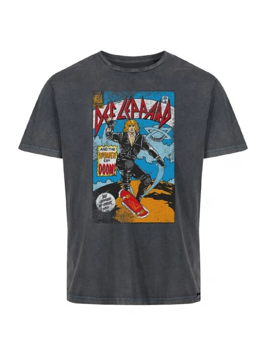 Foto van product Recovered Shirt 'Def Leppard Women Of Doom' zwart