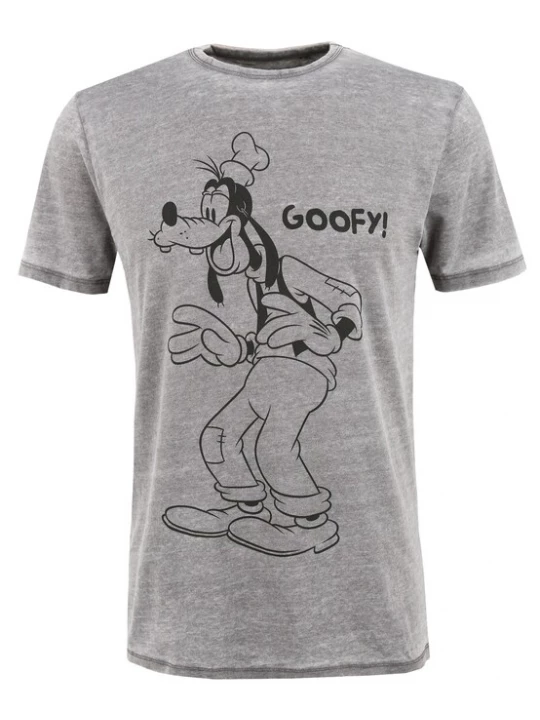 Foto van product Recovered Shirt 'Disney Goofy Vintage Pose' grijs