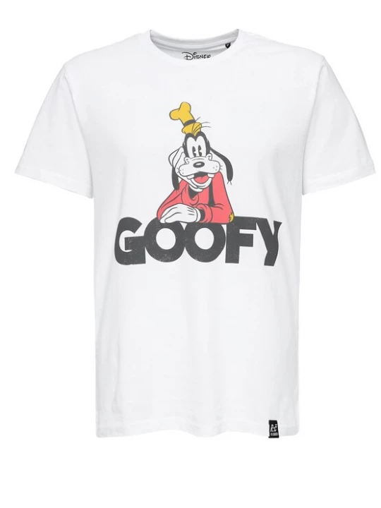 Foto van product Recovered Shirt 'Disney Goofy' wit