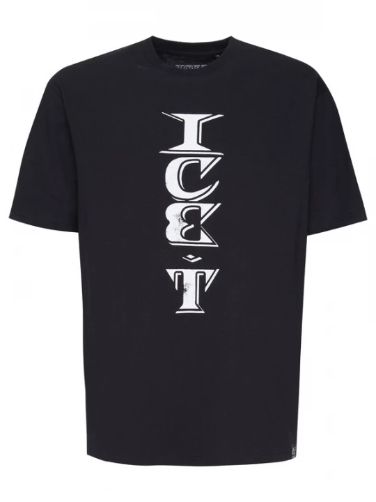 Foto van product Recovered Shirt 'Ice T What Ya Wanna Do' zwart