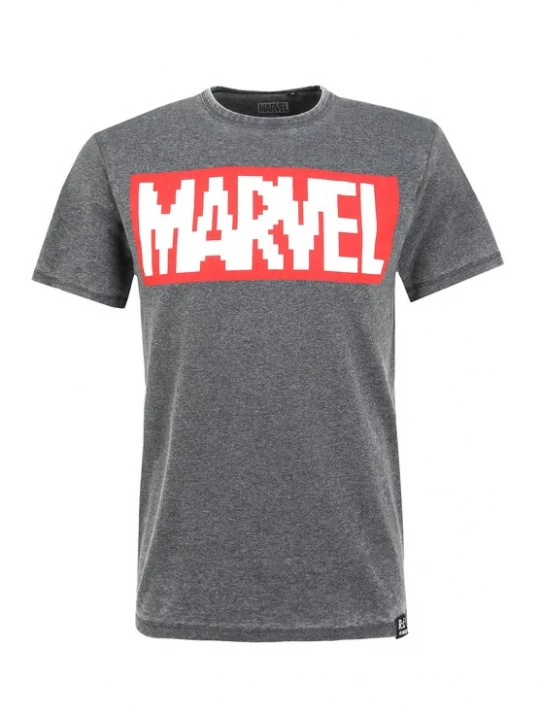 Foto van product Recovered Shirt 'Marvel' donkergrijs