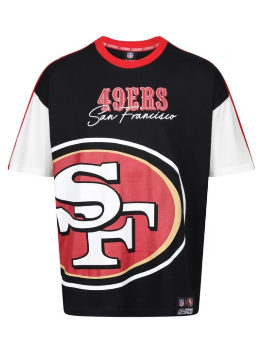 Foto van product Recovered Shirt 'NFL 49ERS San Francisco' zwart