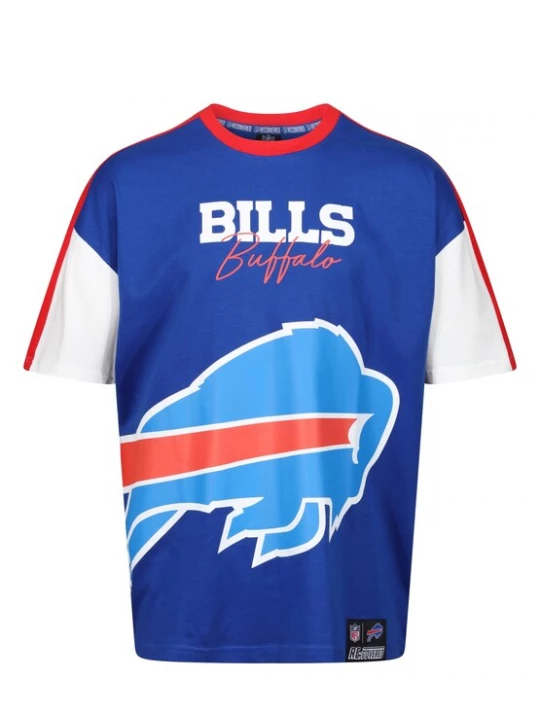 Foto van product Recovered Shirt 'NFL Bills Buffalo Cut and Sew Oversized' blauw