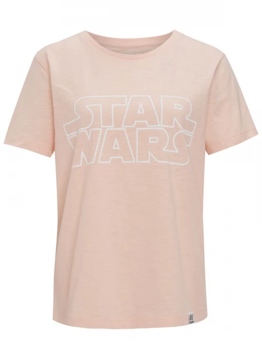 Foto van product Recovered Shirt 'Star Wars Classic Logo' pink