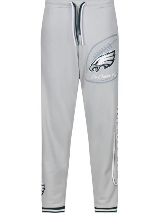 Foto van product Recovered Sportbroek 'NFL Eagles Fly' grijs