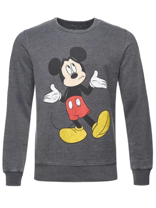 Foto van product Recovered Sweatshirt 'Disney Mickey' grijs