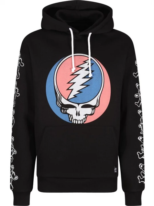 Foto van product Recovered Sweatshirt 'Grateful Dead Vinatge Effect Skull' zwart