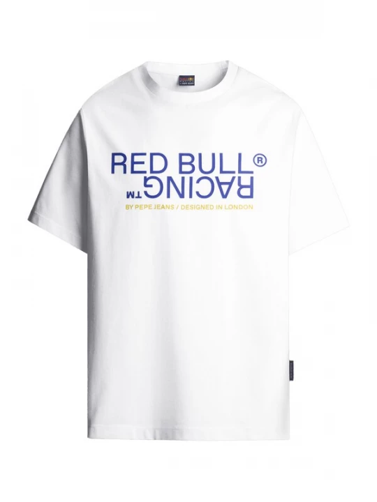 Foto van product Red Bull Racing x Pepe Jeans Shirt donkerblauw / citroen / wit