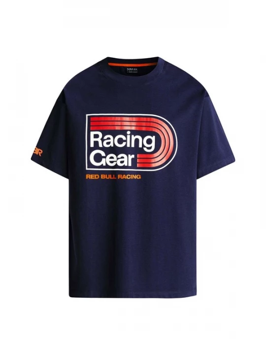 Foto van product Red Bull Racing x Pepe Jeans Shirt 'RACING GEAR' navy / bloedrood / wit