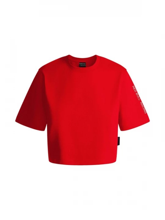 Foto van product Red Bull Racing x Pepe Jeans Shirt 'Red Bull Racing x Pepe Jeans' rood / wit