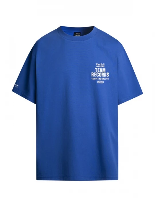 Foto van product Red Bull Racing x Pepe Jeans Shirt 'Team Records' blauw / wit