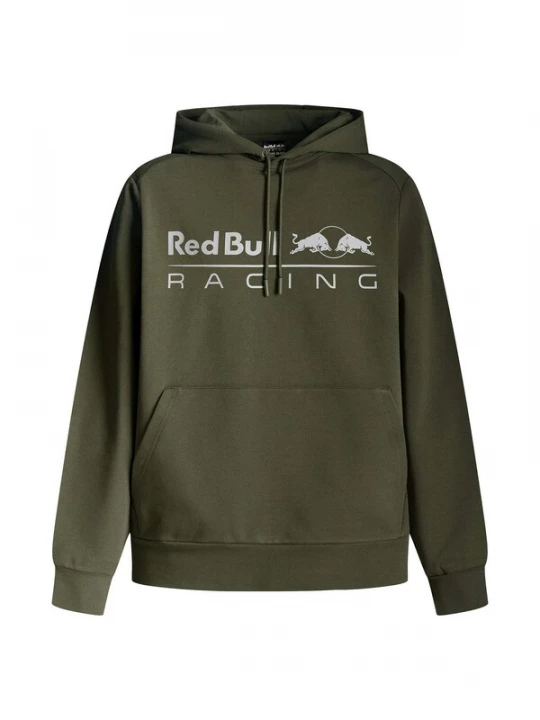Foto van product Red Bull Racing x Pepe Jeans Sweatshirt 'Team' lichtgrijs / olijfgroen