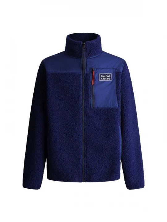 Foto van product Red Bull Racing x Pepe Jeans Tussenjas 'Sherpa' marine / donkerblauw / rood