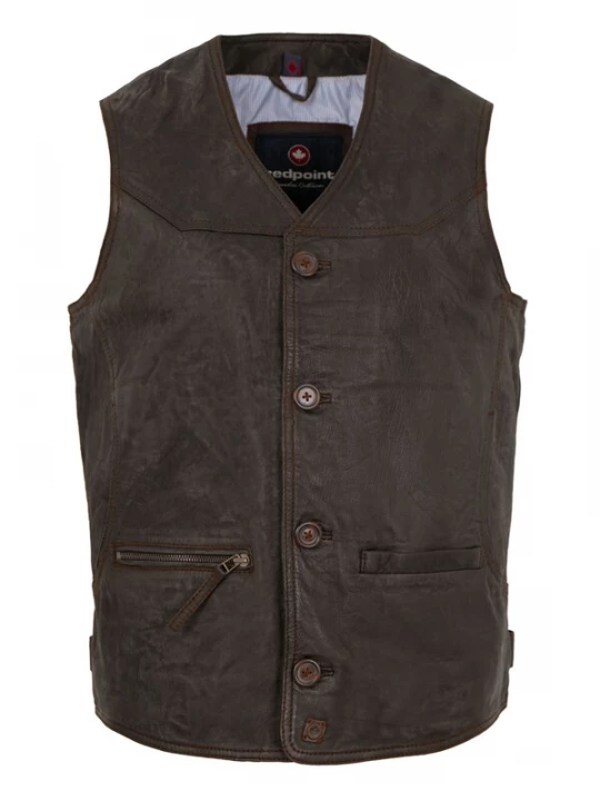 Foto van product REDPOINT Bodywarmer 'Leo' donkerbruin