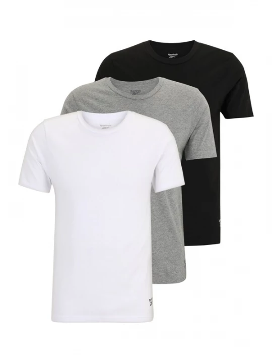Foto van product Reebok Shirt 'SANTO' grijs / zwart / wit