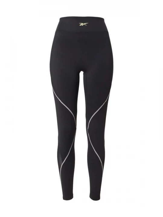 Foto van product Reebok Sportbroek limoen / zwart / wit