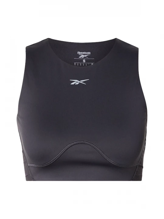 Foto van product Reebok Sporttop 'LUX CONTOUR' zwart / zilver