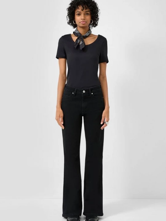 Foto van product Reena / High Rise / Flared Leg jeans QS zwart