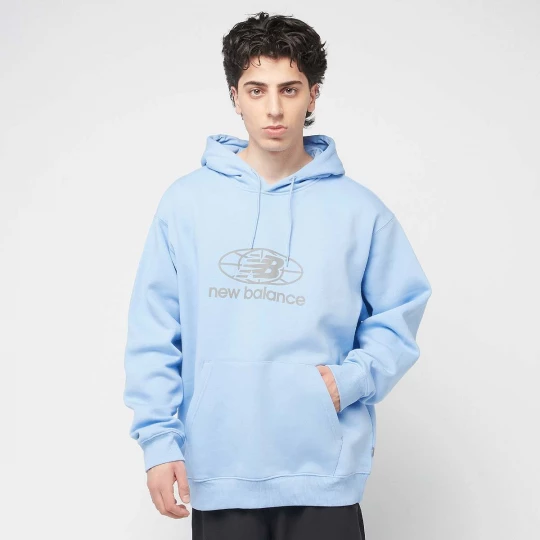 Foto van product Reflective Globe Graphic Hood New Balance blauw