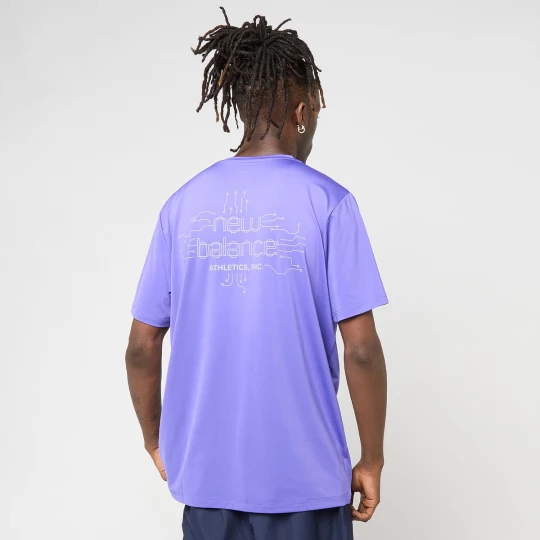 Foto van product Reflective Poly T-Shirt New Balance roze