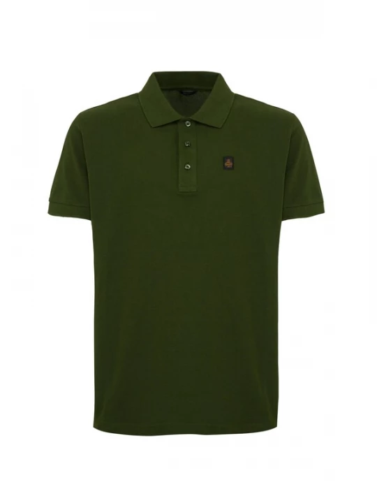Foto van product Refrigiwear Shirt 'KURT POLO' groen gemêleerd