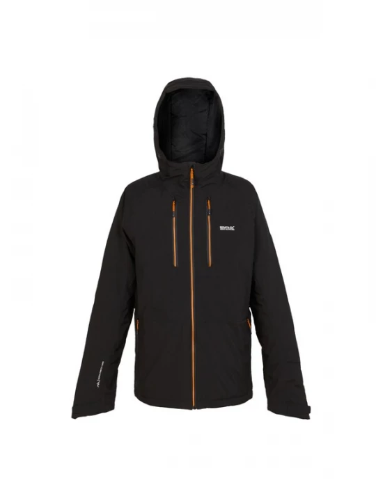 Foto van product REGATTA Functionele jas 'Highton Stretch III' donkeroranje / zwart / wit