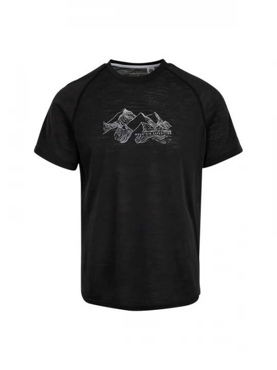 Foto van product REGATTA Shirt 'Escade' zwart / wit