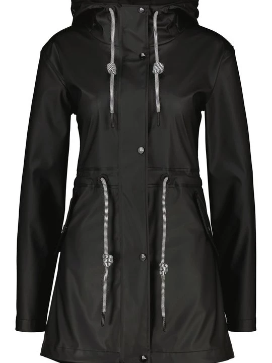 Foto van product Regenjas ALIFE & Kickin zwart
