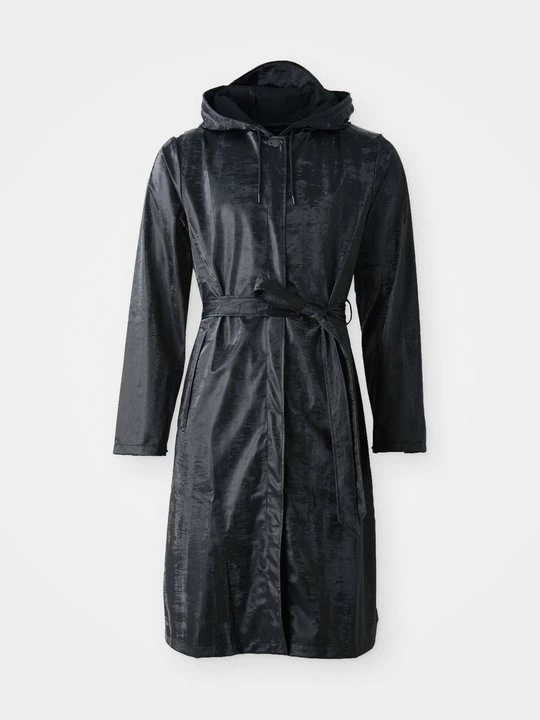 Foto van product Regenjas Rains gemêleerd zwart