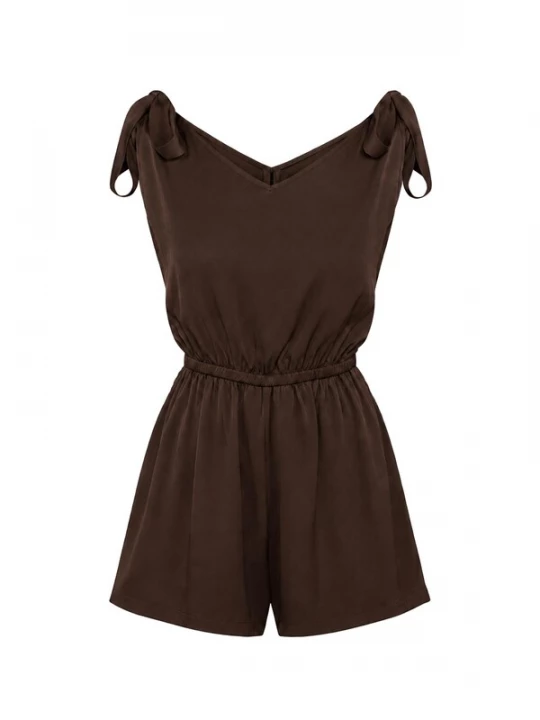 Foto van product REGINA FASHION Jumpsuit donkerbruin