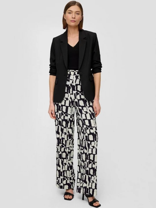 Foto van product Regular fit: broek met wijde pijpen s.Oliver