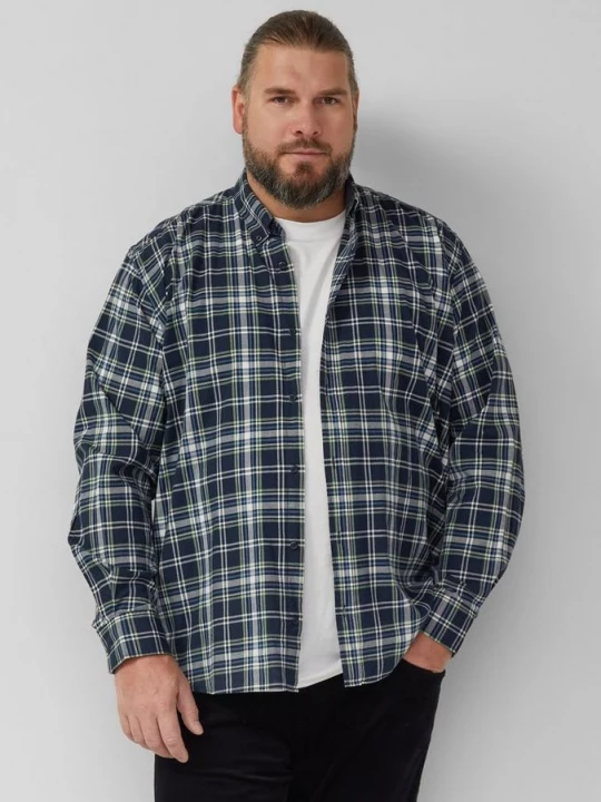 Foto van product Regular fit: geruit katoenen overhemd met button-down kraag s.Oliver