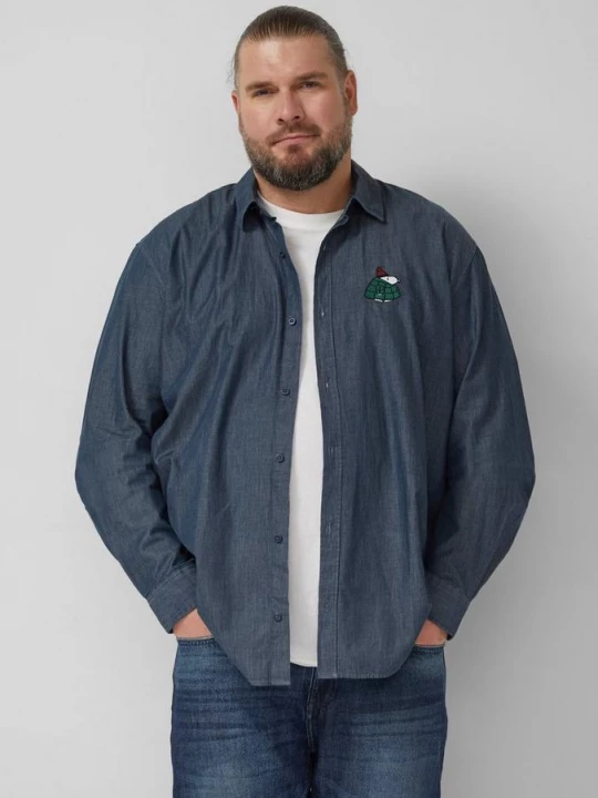 Foto van product Regular fit: shirt met Peanuts® motief s.Oliver blauw