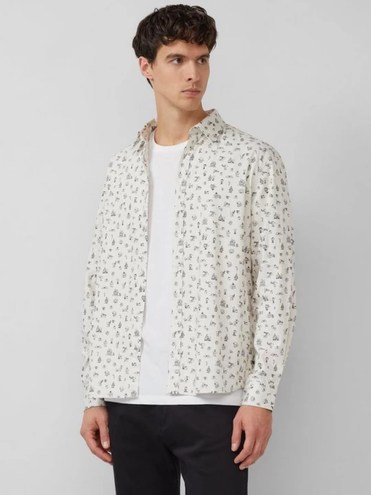 Foto van product Regular fit: shirt met Peanuts® motief s.Oliver crème