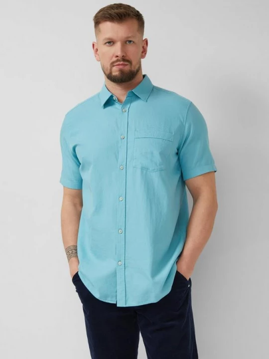 Foto van product Regular fit: Zacht shirt met korte mouwen en borduursel s.Oliver