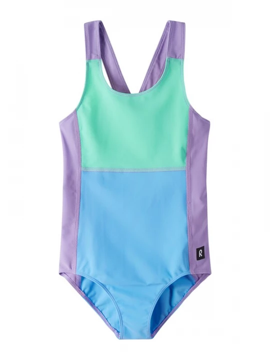 Foto van product Reima Badpak 'Ulappa' royal blue / koningsblauw / groen / lila