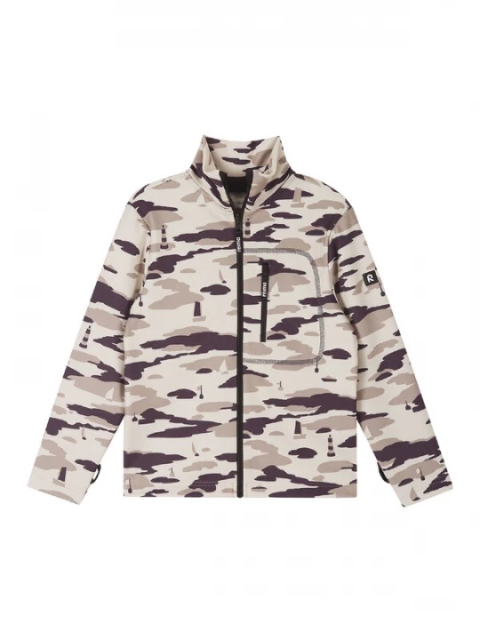 Foto van product Reima Fleece jas 'Iisisti' beige / chocoladebruin