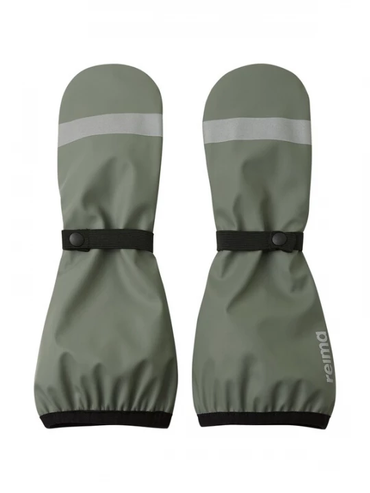 Foto van product Reima Handschoenen 'Puro' zilvergrijs / olijfgroen / zwart