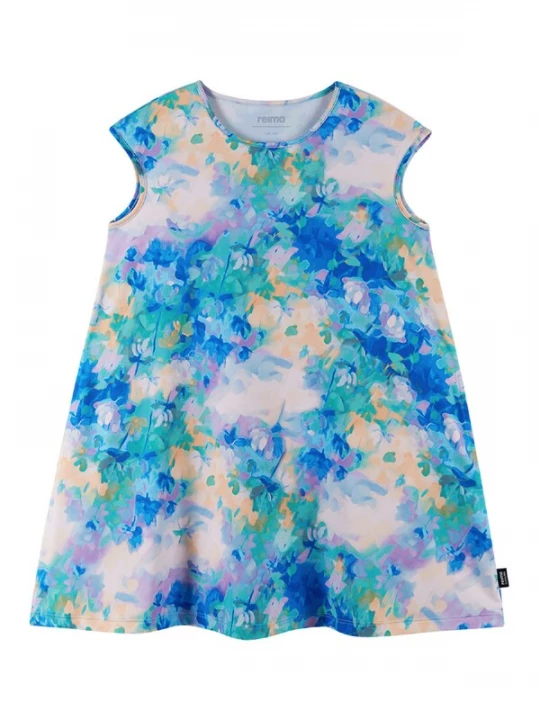 Foto van product Reima Jurk ' Vilakka ' blauw / gemengde kleuren