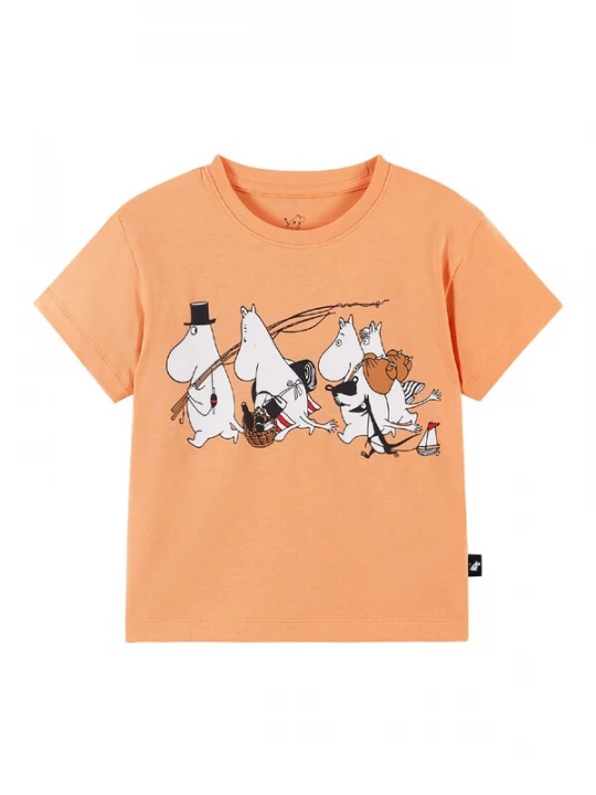 Foto van product Reima Shirt 'Moomin Gosa' gemengde kleuren / abrikoos