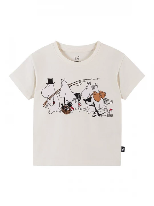 Foto van product Reima Shirt 'Moomin Gosa' gemengde kleuren / wit