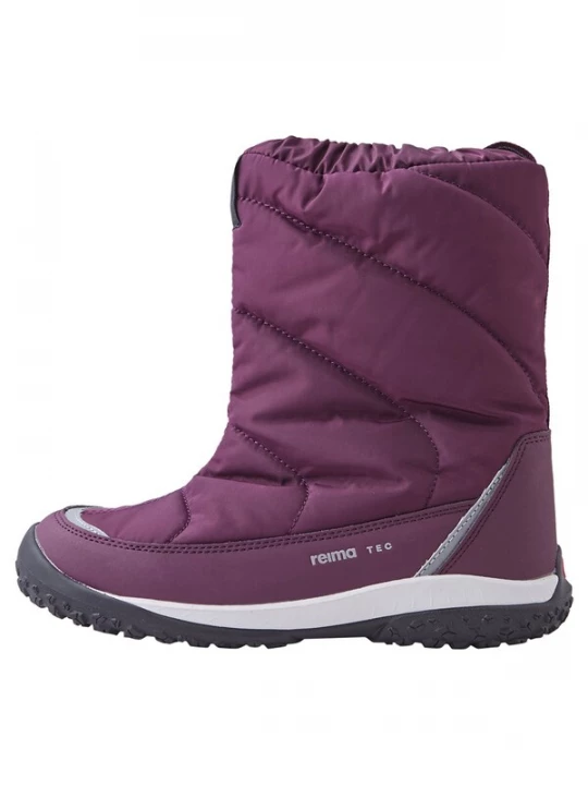 Foto van product Reima Snowboots 'Kinoskin' grijs / lila / zwart