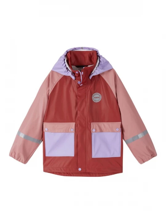 Foto van product Reima Tussenjas 'Suihku' watermeloen rood / donkerrood / wit