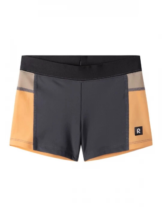 Foto van product Reima Zwembroek ' Simmari ' beige / oranje / zwart / wit