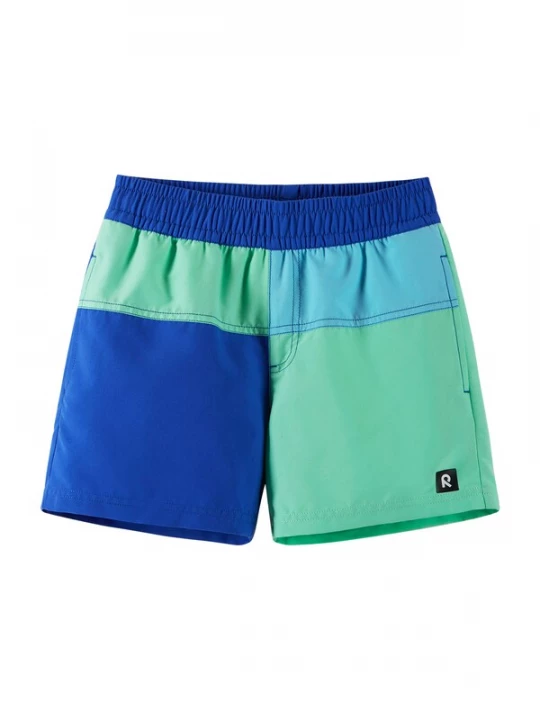 Foto van product Reima Zwemshorts 'Palmu' blauw / lichtblauw / lichtgroen