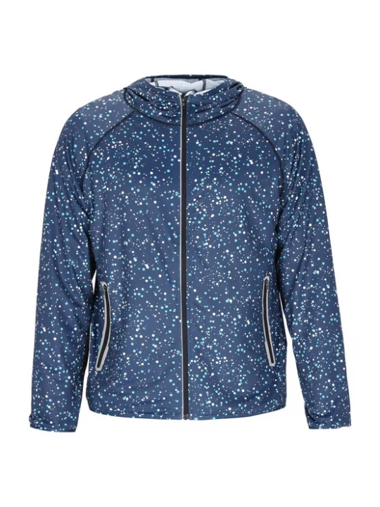 Foto van product Reiswood Tussenjas navy / lichtblauw / wit