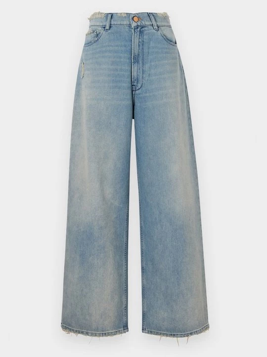 Foto van product Relaxed fit jeans 3x1 lichtblauw